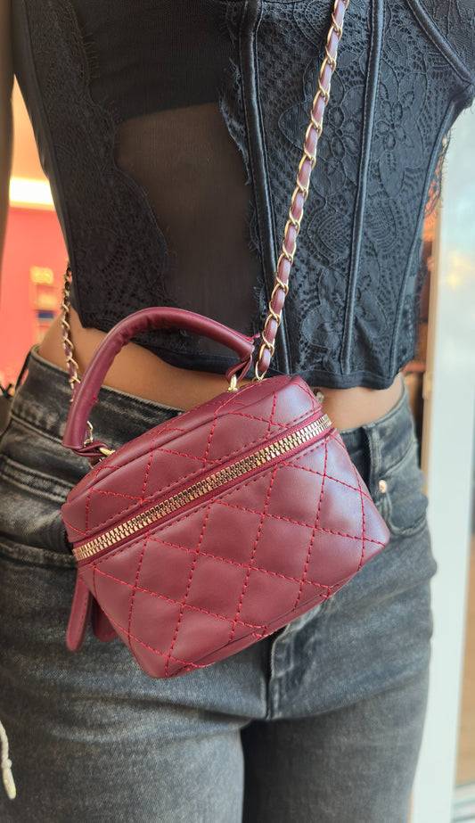 Bauletto bordeaux