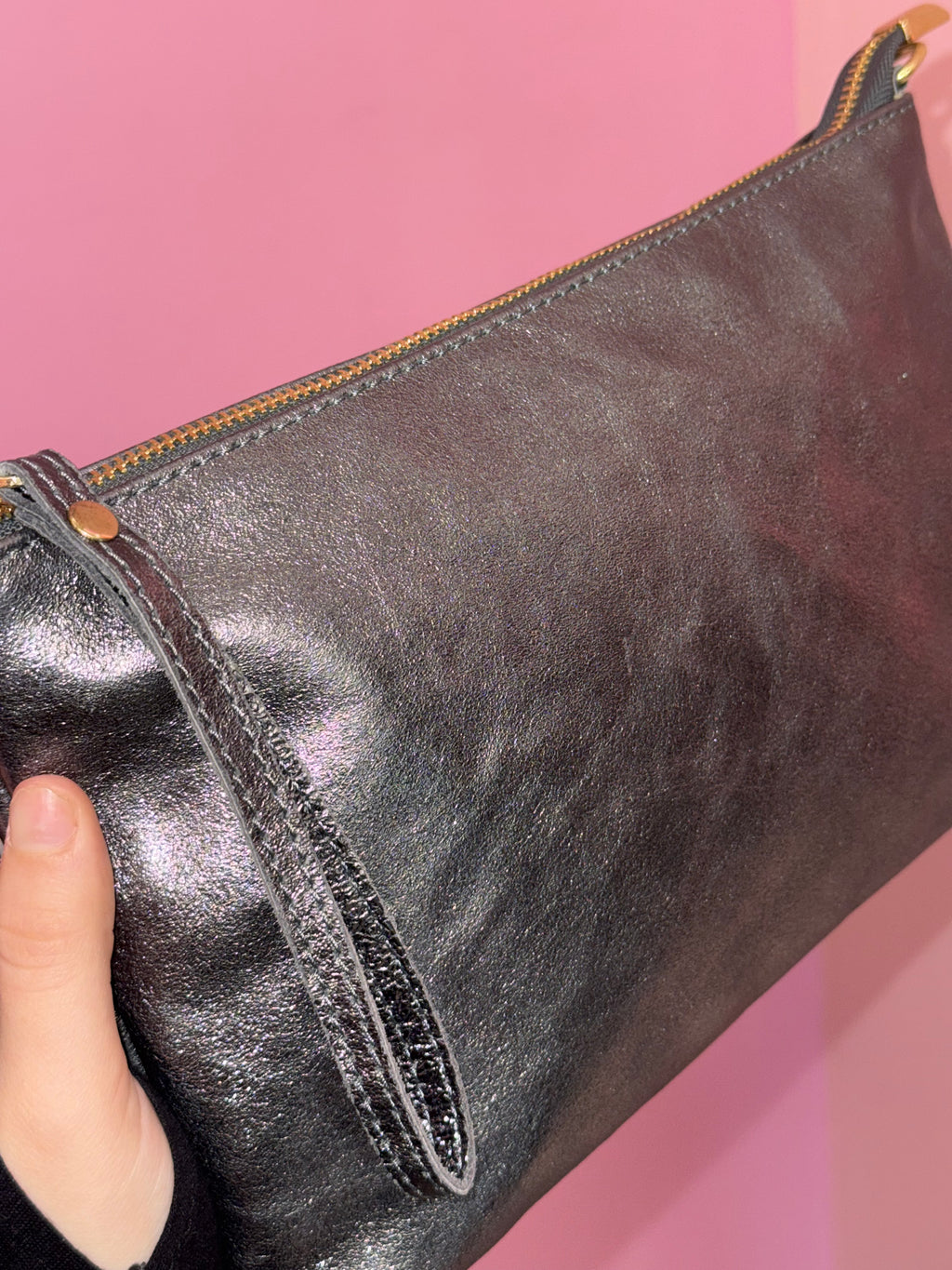 pochette satinata grande