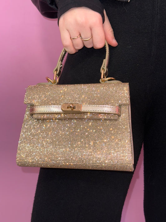borsa glitter