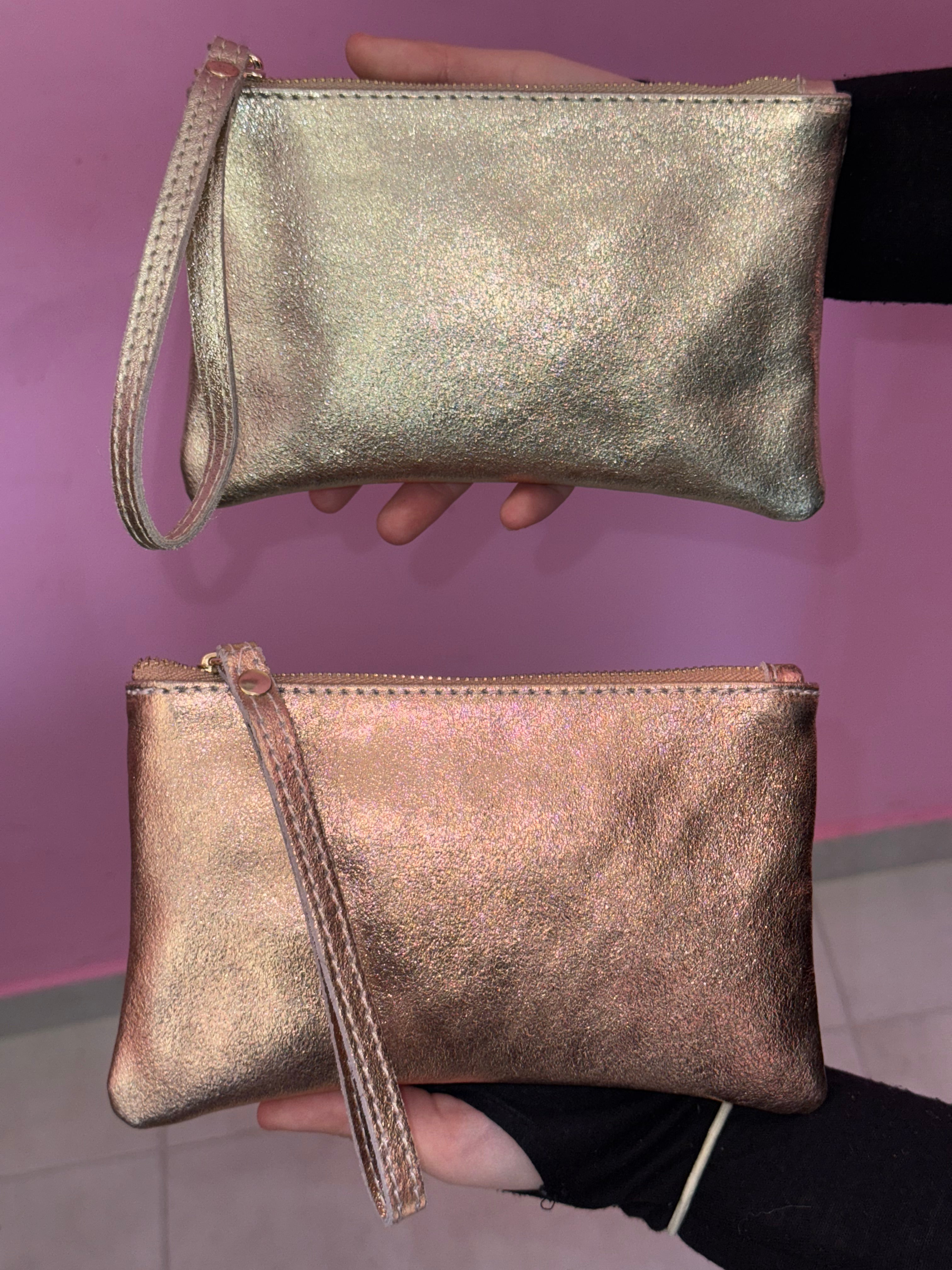 pochette satinata piccola