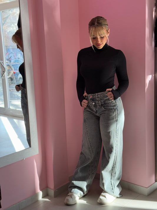 jeans chiaro doppio