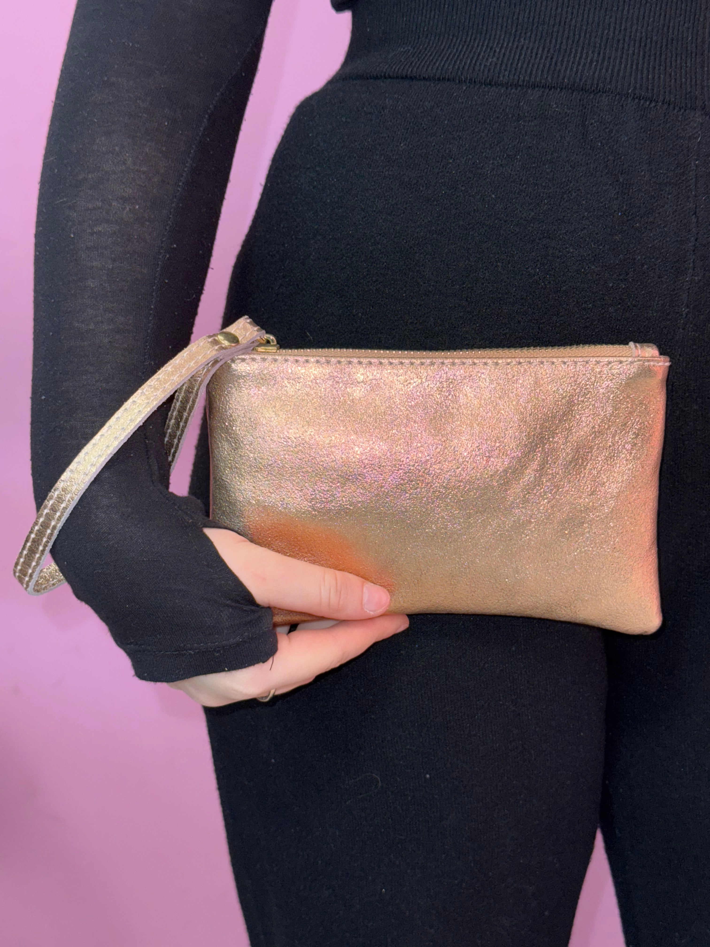 pochette satinata piccola