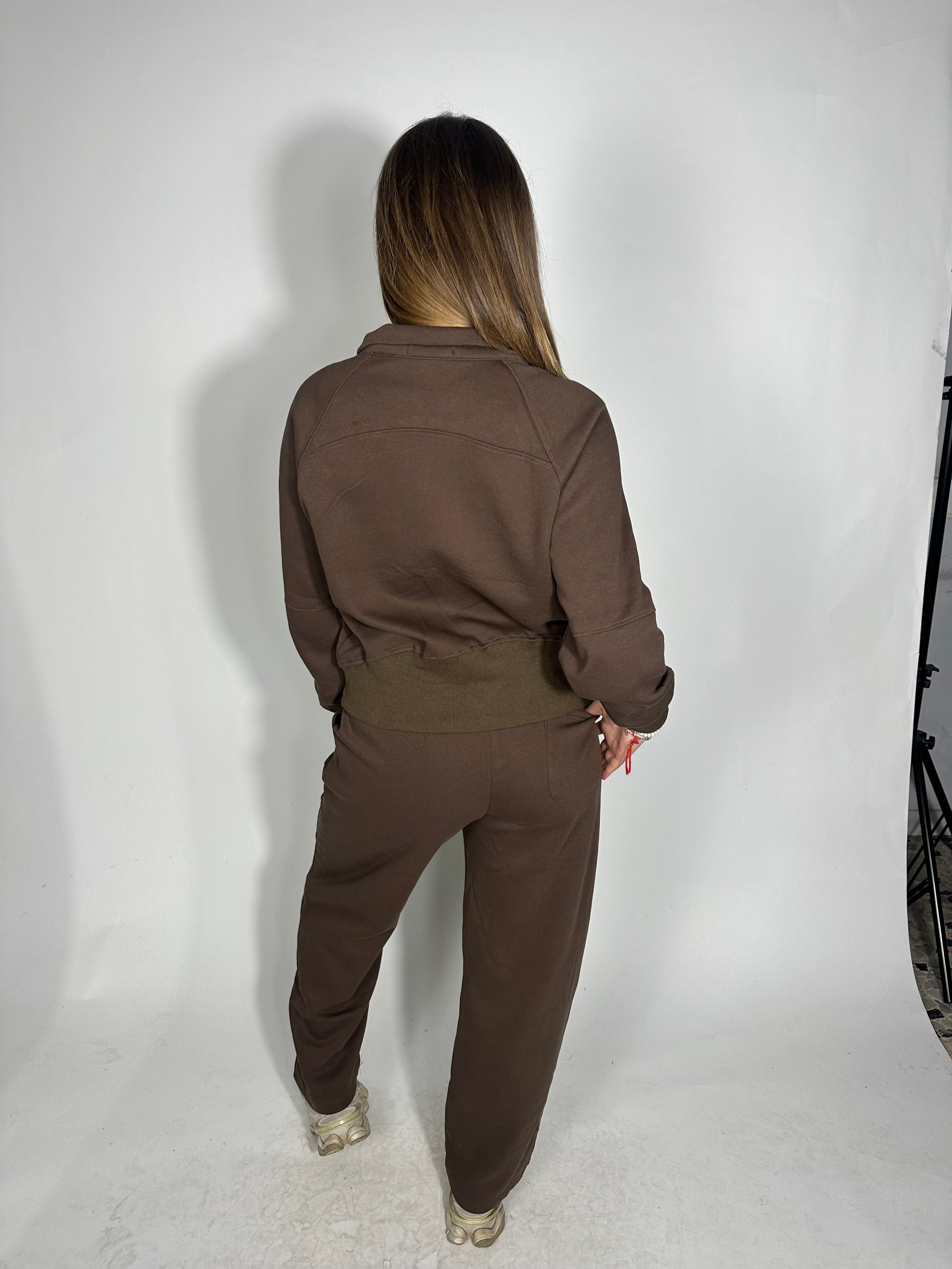 Tuta con zip