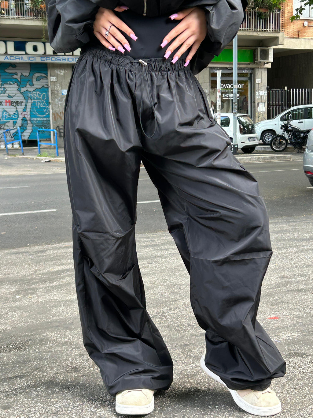 pantalone parachute
