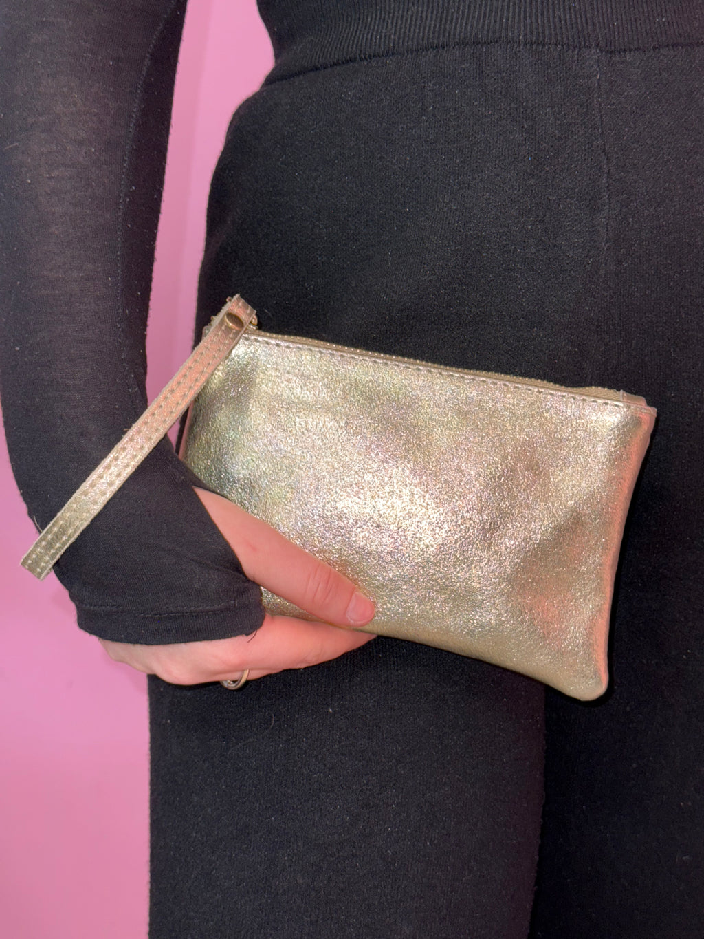 pochette satinata piccola