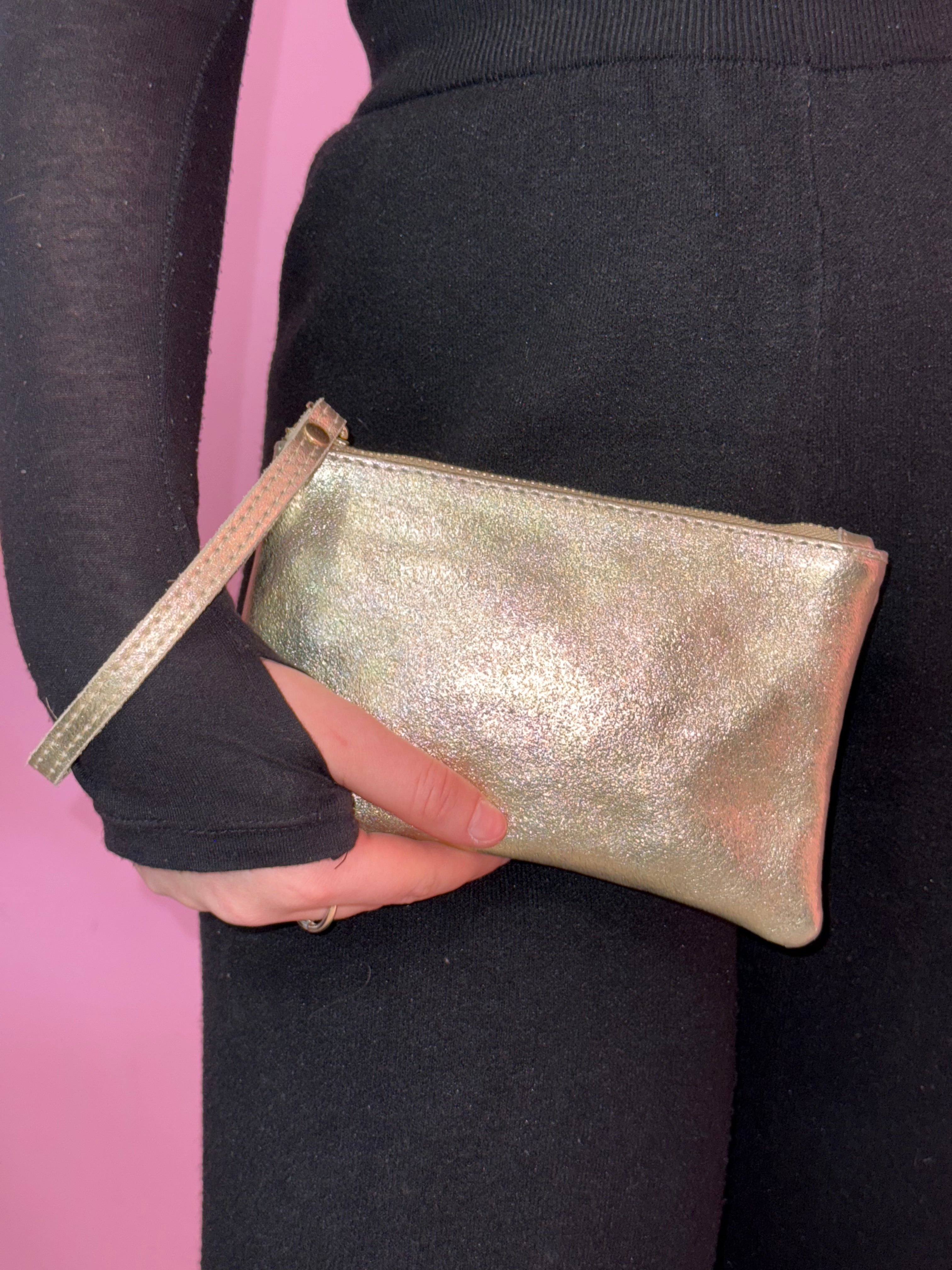 pochette satinata piccola