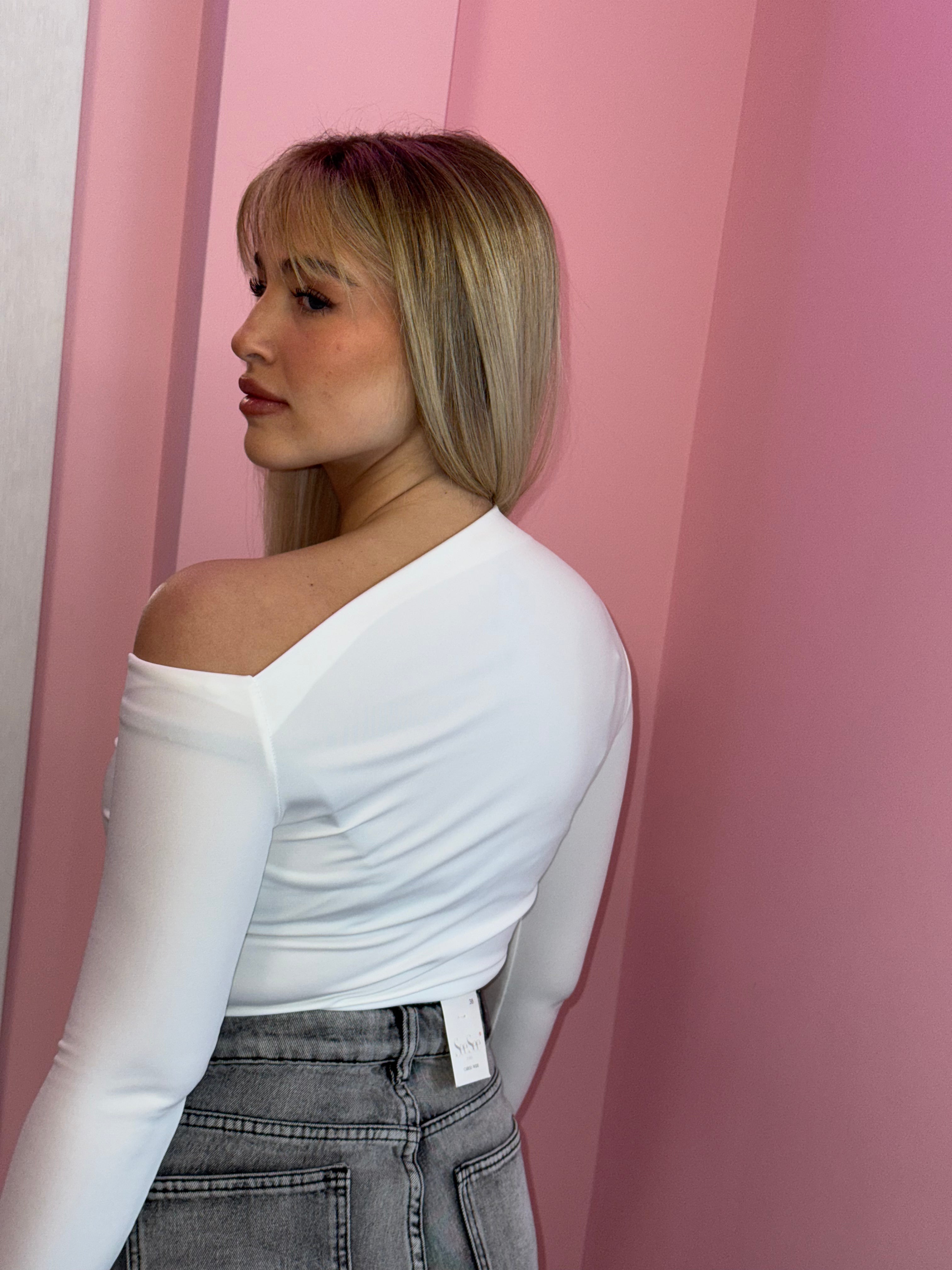 Magliette kim bianca